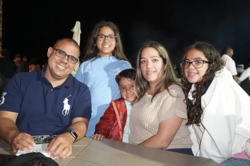 Actividad de los jóvenes durante el retiro